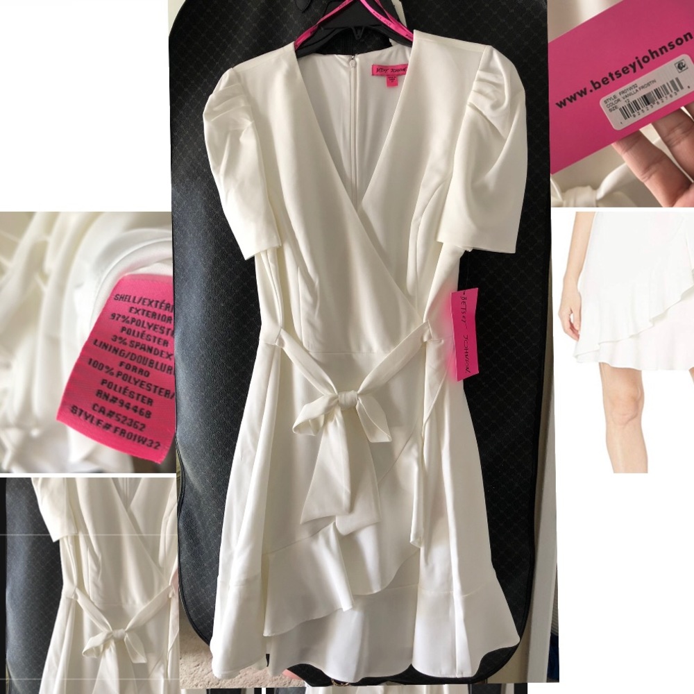 Betsy Johnson Wrap Dress